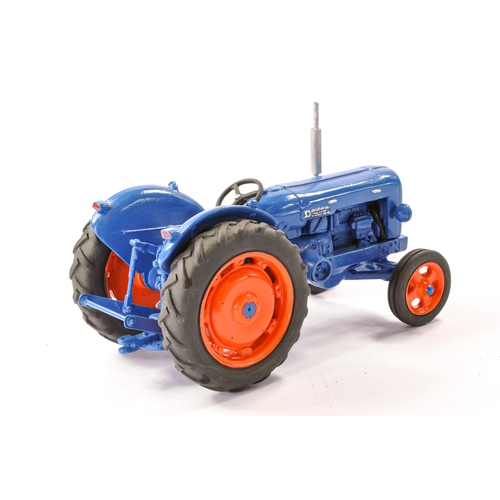 130 - David Brook Hand Built 1/16 Scale Farm Issue comprising Fordson Major Tractor. Built from scratch us... 