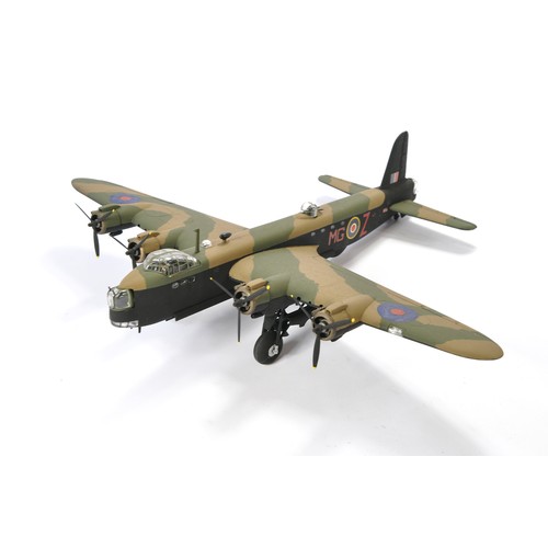 44 - A 1/72 model aircraft, ex Peter Farrar Collection, comprising a Short Sterling BIII Bomber, RAF Oaki... 