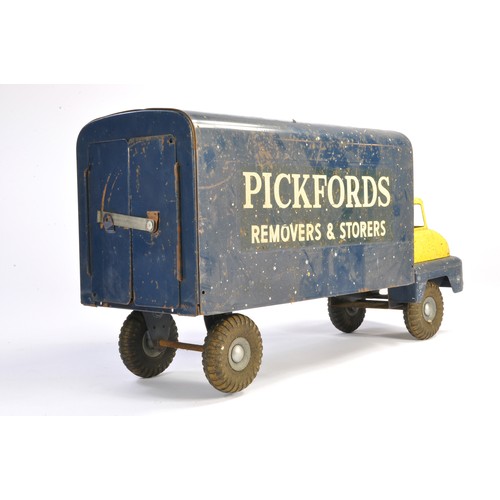 151 - Triang Large Scale Pressed Steel Thames Trader Pickfords Removal Van. Unusual variant, possibly code... 