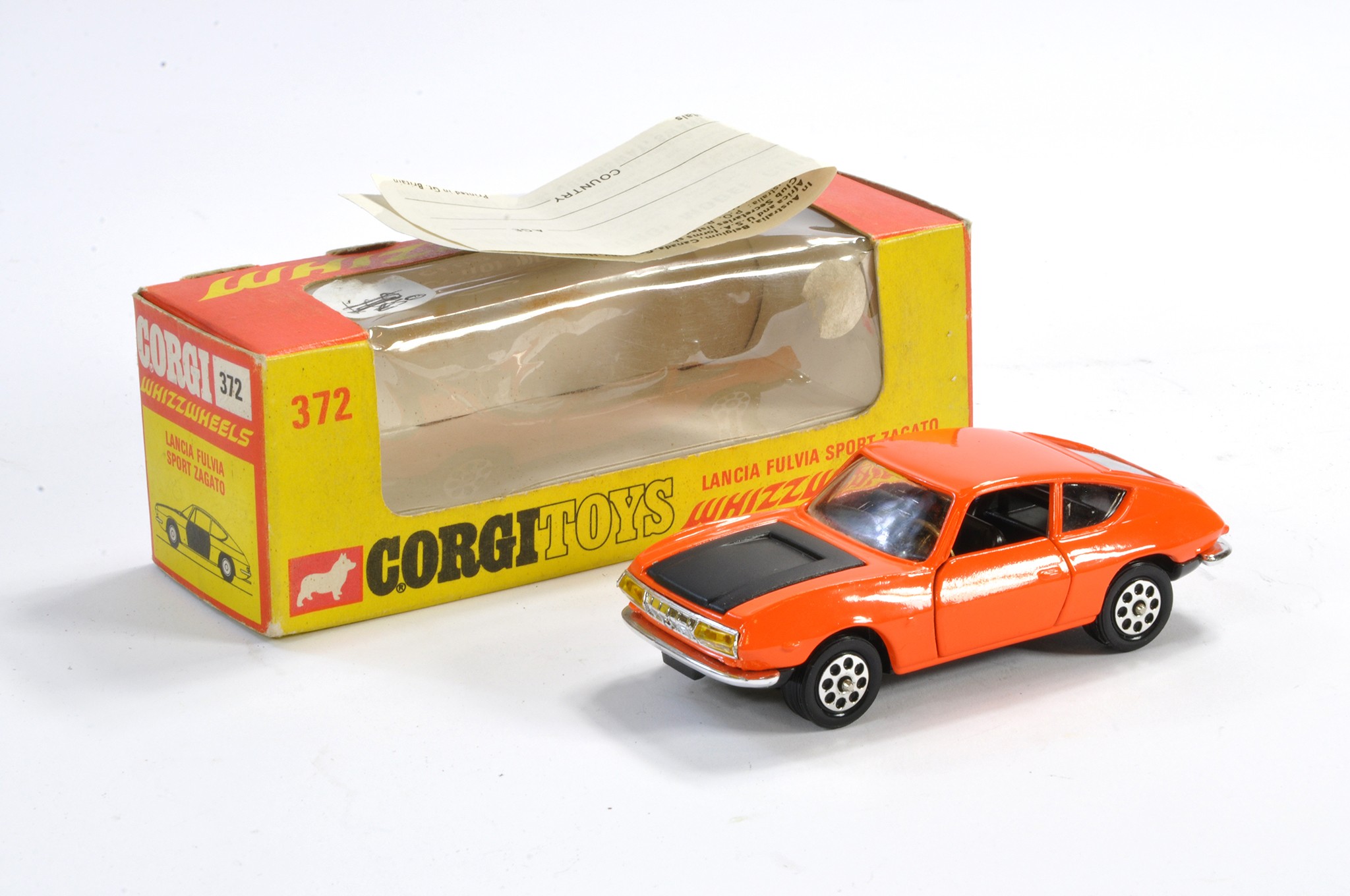 Corgi (Whizzwheels) No. 372 Lancia Fulvia Sport Zagato