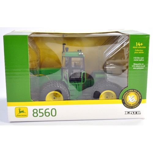 63 - Ertl (2020) 1/32 Farm Model Issue comprising No. 45751OTP John Deere 8560 Tractor. National Farm Toy... 