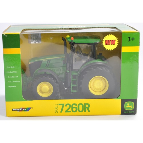 65 - Britains (2011) 1/32 Farm Model Issue comprising No. 42714 John Deere 7260R Tractor. JD Dealer Netwo... 