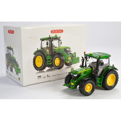 68 - Wiking (2013) 1/32 Farm Model Issue comprising No. 077318 John Deere 6125R Tractor. Excellent and wi... 