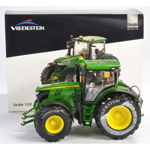 70 - Farmmodels.nl (Code 3) 1/32 Farm Model Issue comprising Wiking John Deere 6210R Tractor with Vredste... 