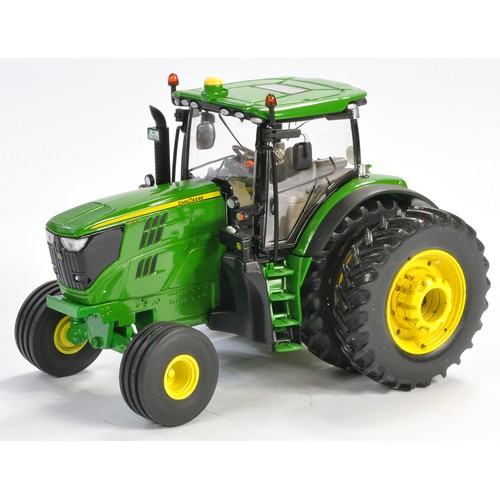 75 - Code 3 1/32 Farm Model Issue comprising Wiking John Deere 6210R Tractor with Rear duals and 2WD fron... 