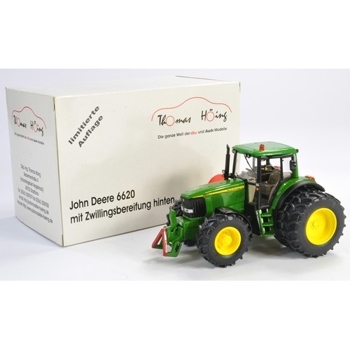 82 - Siku (2005) 1/32 Farm Model Issue comprising John Deere 6620 Tractor on rear duals. Thomas Hoing Lim... 