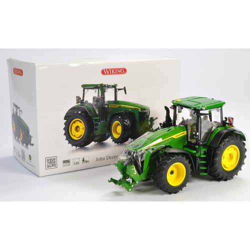 87 - Wiking (2021) 1/32 Farm Model Issue comprising No. 077859 John Deere 8R 410 Tractor. Excellent and w... 