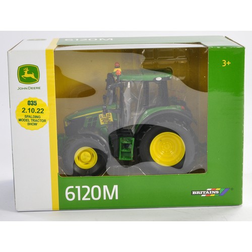 92 - Britains (2022) Code 3 1/32 Farm Model Issue comprising John Deere 6120M Tractor. Special Edition fo... 