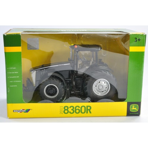 96 - Britains (2011) 1/32 Farm Model Issue comprising Code 3 John Deere 8360R Black Edition Tractor. Exce... 