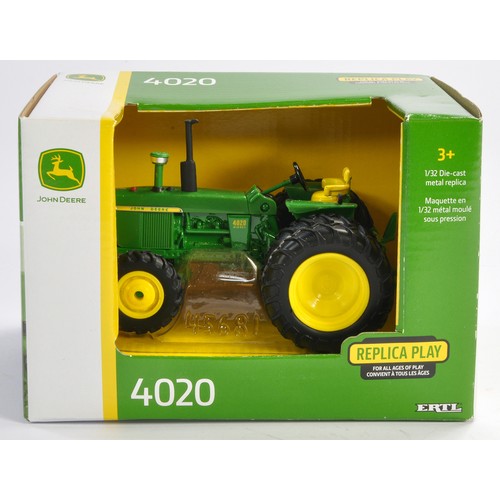 97 - Ertl (2018) 1/32 Farm Model Issue comprising No. 45681 John Deere 4020 Tractor 4WD Rear Duals. Excel... 