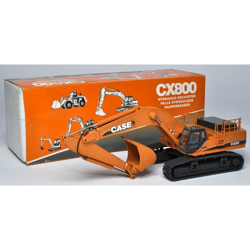 107 - Conrad 1/50 diecast construction issue comprising No. 2912 Case CX800 Tracked Excavator. Complete an... 