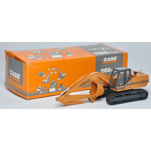 108 - Conrad 1/50 diecast construction issue comprising No. 2892/03 Case 1188 Plus Excavator. Complete and... 