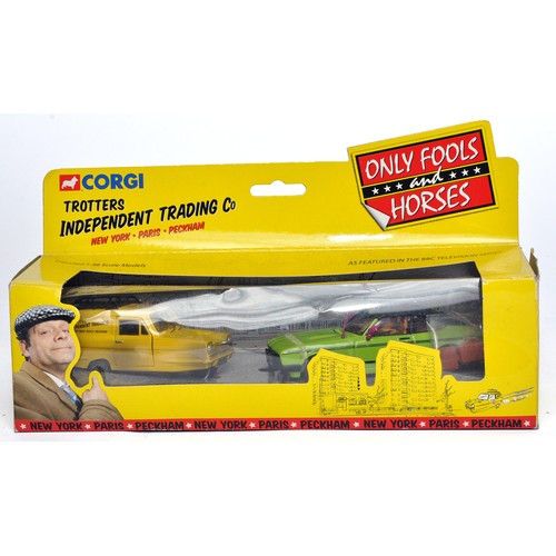 442 - Corgi No. CC99111 Ford Capri and Reliant RegalSupervan in the guise of Only Fools and Horses. Conten... 