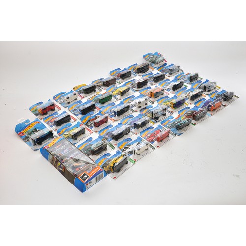 443 - A group of 37 carded Hot Wheel issues comprising various series, mostly dating 2018 onwards. All loo... 