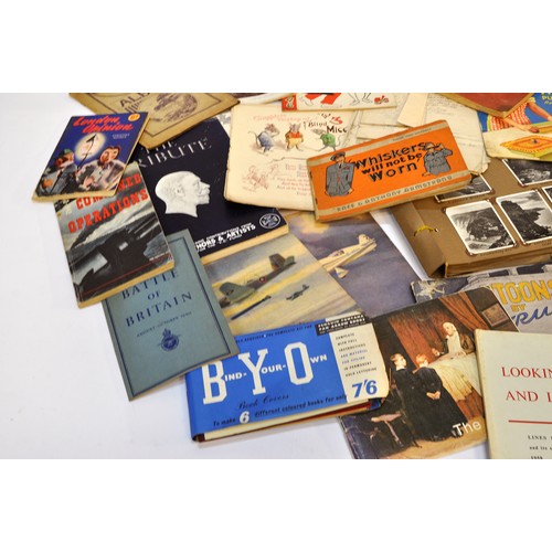 219 - A large collective group of paraphernalia, ephemera and vintage bygones. Including magazines, childr... 