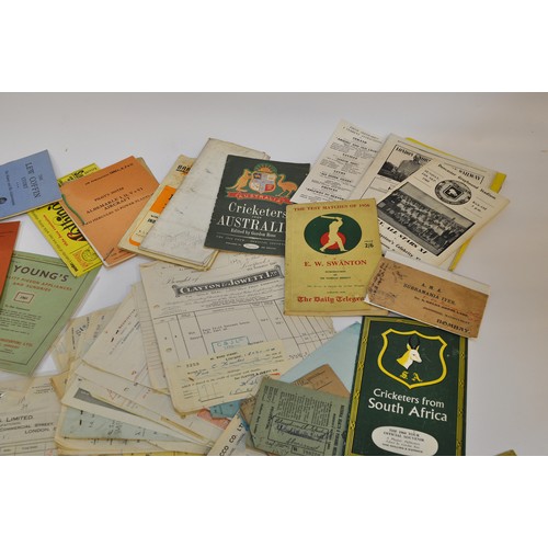 226 - An extremely large box of vintage ephemera comprising many items of interest to include advertising,... 