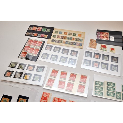 235 - Stamps (China) comprising a selection of Mint and Used Chinese issues and blocks (the odd error) dat... 