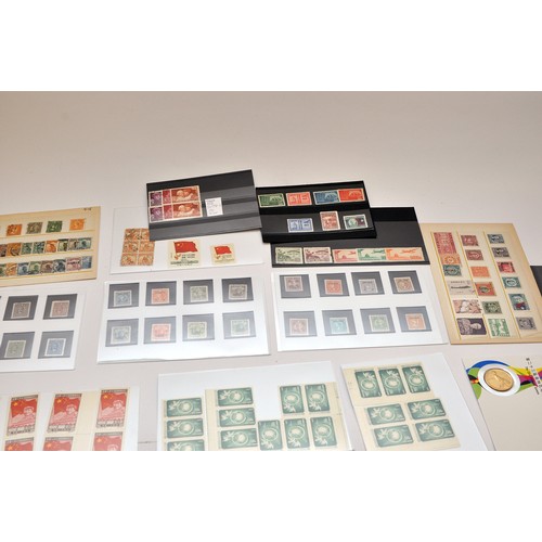 235 - Stamps (China) comprising a selection of Mint and Used Chinese issues and blocks (the odd error) dat... 