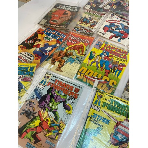 152 - A group of approx 23 Comics mostly Marvel Universe from 1970/80's to 90's. Various titles as shown. ... 