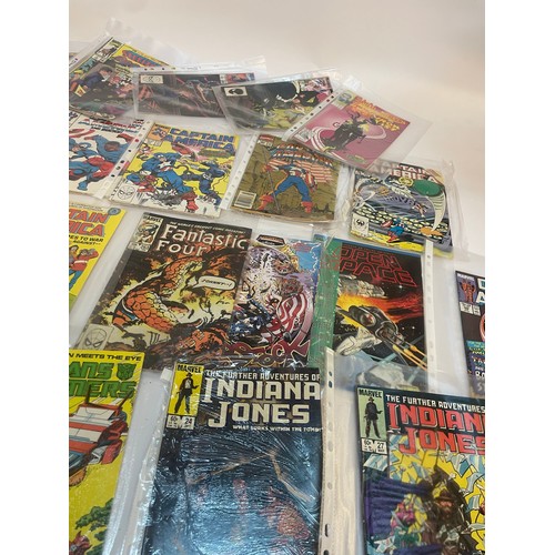 152 - A group of approx 23 Comics mostly Marvel Universe from 1970/80's to 90's. Various titles as shown. ... 