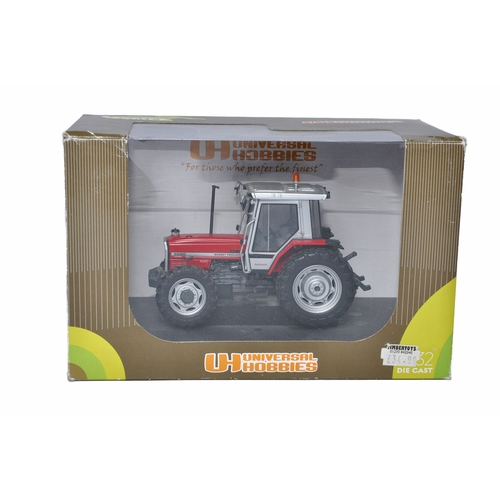 67 - Universal Hobbies 1/32 diecast farm model issue comprising Massey Ferguson 3080 Tractor. Model is li... 