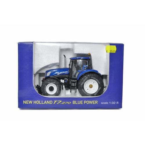 83 - ROS 1/32 diecast farm model issue comprising New Holland T7.270 Tractor. Model is likely fair to goo... 