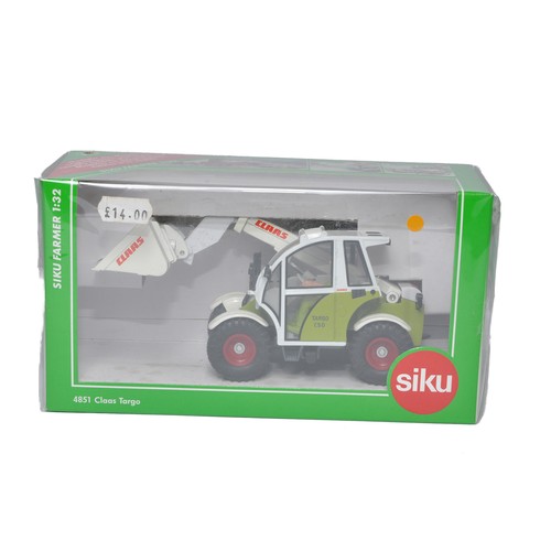 106 - Siku 1/32 diecast farm model issue comprising Claas Targo C50 Telehandler. Excellent and appears to ... 