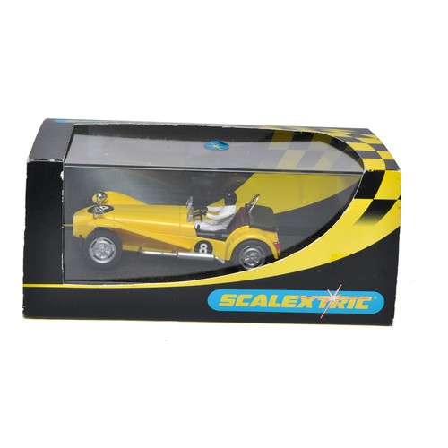 127 - Slot Cars, comprising Scalextric No. C2270 Lotus 7 Racing. Looks to be excellent in original box.