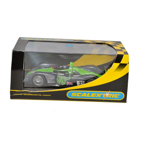 131 - Slot Cars, comprising Scalextric No. C2366 MG Lola Racing Car. Looks to be excellent and as-new, in ... 