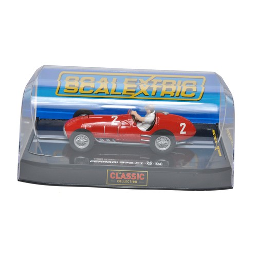 135 - Slot Cars, comprising Scalextric No. C2915 Ferrari 375 F1. Looks to be excellent and as-new, in orig... 