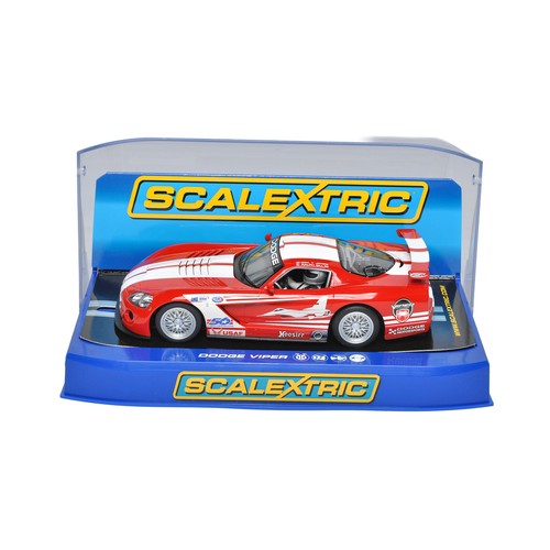 160 - Slot Cars, comprising Scalextric No. C3087 Dodge Viper. Looks to be excellent and as-new, in origina... 