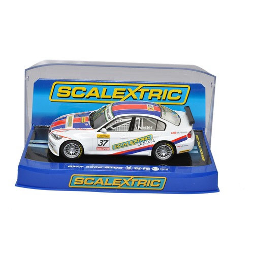 163 - Slot Cars, comprising Scalextric No. C3217 BMW 320si Forster Motorsport. Looks to be excellent and a... 