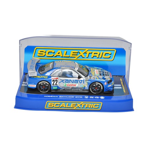 166 - Slot Cars, comprising Scalextric No. C2910 Nissan Skyline GTR. Looks to be excellent and as-new, in ... 