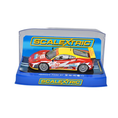 168 - Slot Cars, comprising Scalextric No. C2902 Ferrari F430 GT2. Looks to be excellent and as-new, in or... 