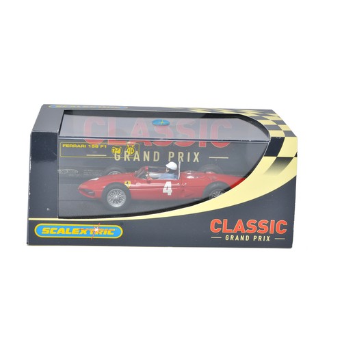 175 - Slot Cars, comprising Scalextric No. C2640 Ferrari 156 F1 1961. Looks to be excellent and as-new, in... 