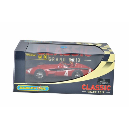 176 - Slot Cars, comprising Scalextric No. C2662 Maserati 250F. Looks to be excellent and as-new, in origi... 