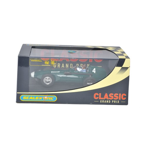 177 - Slot Cars, comprising Scalextric No. C2663 Vanwall F1 1958. Looks to be excellent and as-new, in ori... 