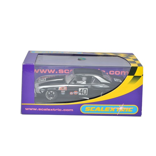 183 - Slot Cars, comprising Scalextric No. C2654 Chevrolet Camaro 1969. Looks to be excellent and as-new, ... 