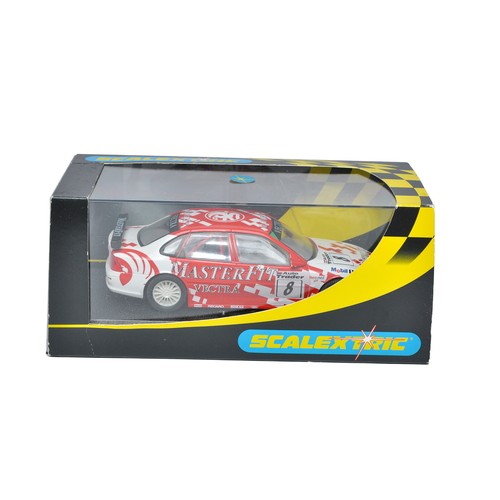 185 - Slot Cars, comprising Scalextric No. C2054 Vauxhall Vectra. Looks to be excellent and as-new, in ori... 