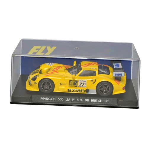 152 - Slot Cars, comprising Fly Marcos 600 LM1. Looks to be excellent and as-new, in original box.