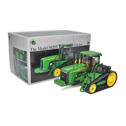 107 - Ertl 1/32 diecast farm model issue comprising precision series John Deere 9420T Tractor. Looks to be... 