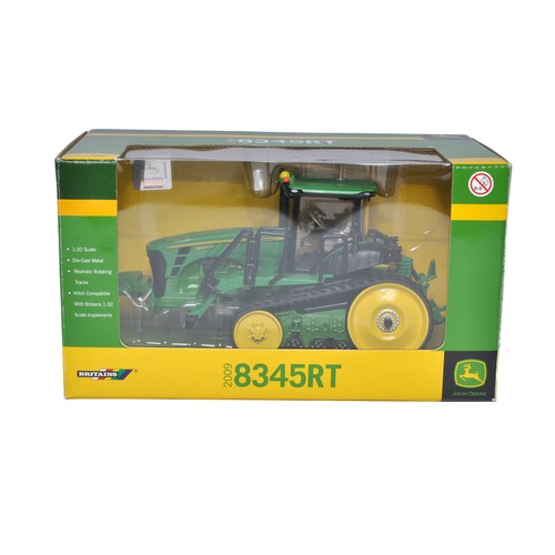 160 - Britains 1/32 diecast farm model issue comprising John Deere 8345RT Tractor. Looks to be excellent, ... 