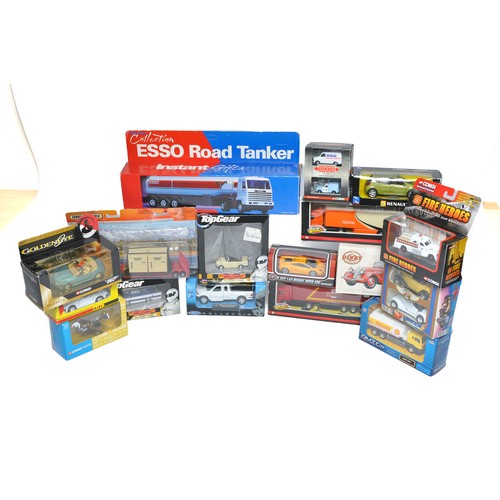 177 - A general assortment of diecast models inclusive of commercial vehicles, cars etc from various maker... 