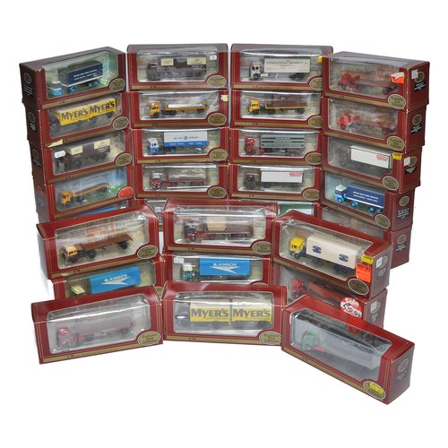 252 - A collection of Twenty Nine EFE 1/76 diecast commercial vehicles to include various trucks and trail... 