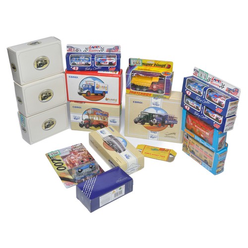 264 - A varied group of general diecast including Corgi Commercial Classic series issues plus Atlas Tram s... 