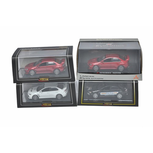 291 - A trio of three boxed Vitesse 1/43 diecast model issues in addition to a Sunstar 1/43 issue. All loo... 