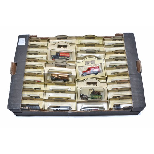 345 - A quantity of 36 Lledo days promotional (advertising) diecast vehicles in boxes. Contained in a larg... 