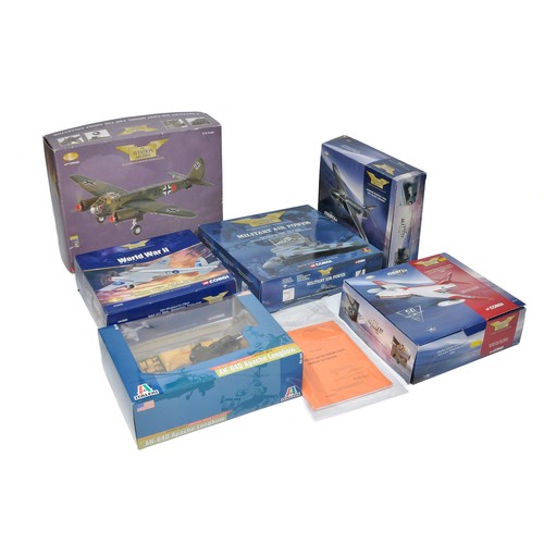 391 - A group of boxed Corgi Aviation Archive Diecast Model Aircraft Models. Whilst looking to be complete... 