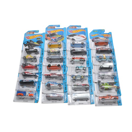 396 - A group of 27 carded Mattel Hot Wheels diecast issues from the City Series.