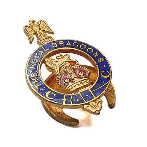 429 - An original Lapel Badge for the 1st Royal Dragoons Regiment. As shown.